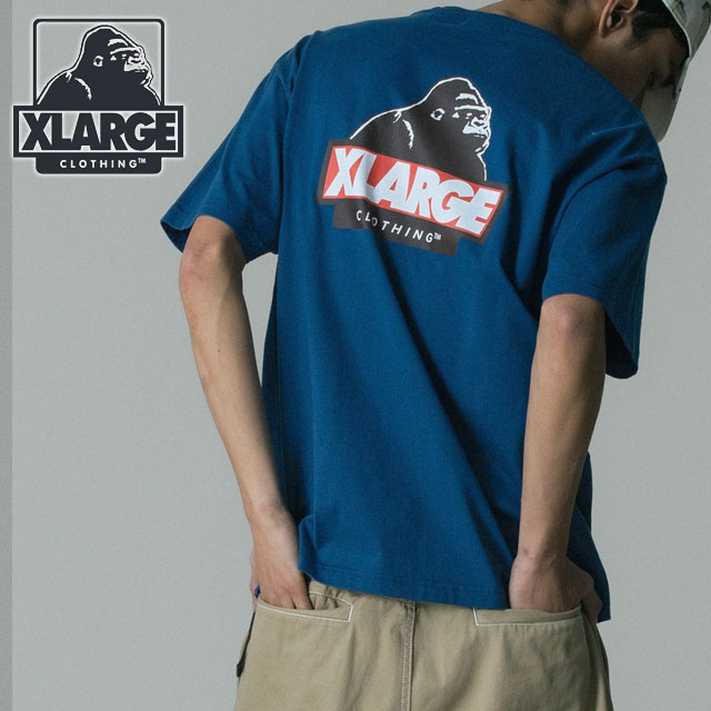 エクストララージ XLARGE メンズ スランテッドOG ショートスリーブT