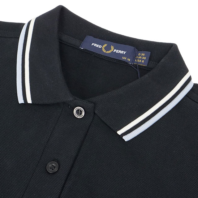フレッドペリー FRED PERRY ポロシャツ レディース ツインティップド