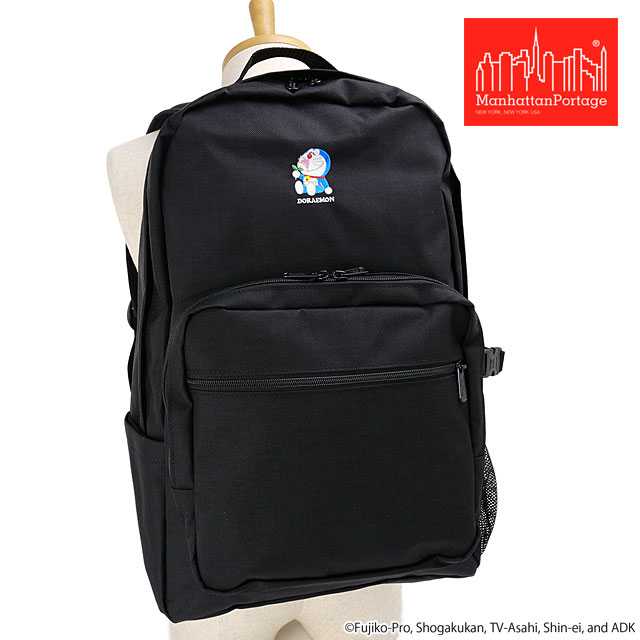 ޥϥåݡơ Manhattan Portage 󥻥ɥХåѥå ɥ館 [MP2236DORA25 SS25] TOWNSEND BACKPACK DORAEMON 25 󥺡ǥ  å ǥѥå Black 谷Ź