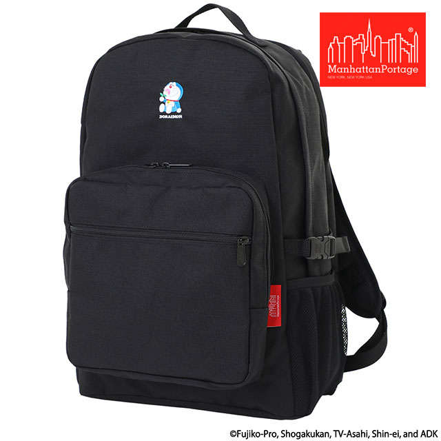 ޥϥåݡơ Manhattan Portage 󥻥ɥХåѥå ɥ館 [MP2236DORA25 SS25] TOWNSEND BACKPACK DORAEMON 25 󥺡ǥ  å ǥѥå Black 谷Ź