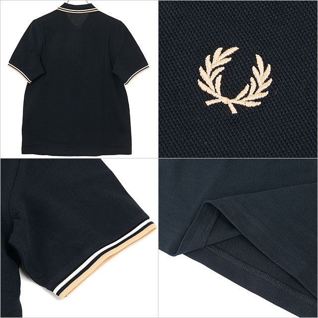 フレッドペリー FRED PERRY ポロシャツ レディース ツインティップド