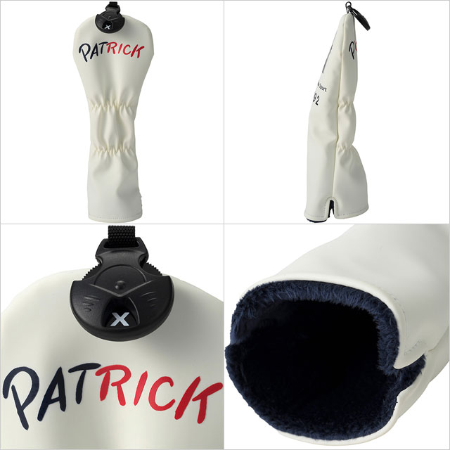 パトリック PATRICK GOLF ゴルフ ヘッドカバー P LX ユーティリティ用