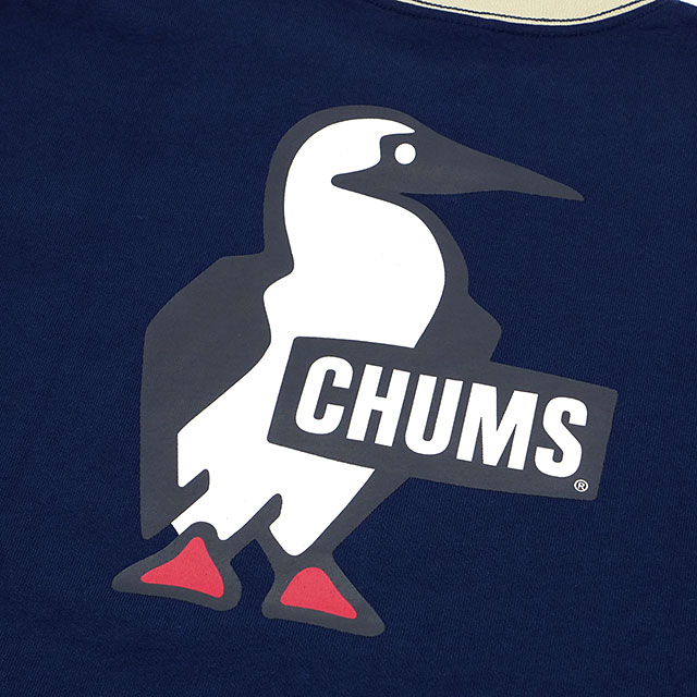 【30%OFF/SALE】チャムス CHUMS ブービーロゴロングスリーブTシャツ [CH01-2275 SS25] M Booby Logo L/S T-Shirt メンズ トップス カットソー 長袖 USAコットン Purple-Crazy 【メール便配送】 正規取扱店【s】