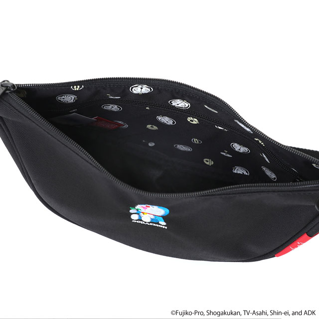 ޥϥåݡơ Manhattan Portage ֥󥯥쥻ȥХå ɥ館 [MP2403DORA25 SS25] BRONCK CRESCENT BAG DORAEMON 25 󥺡ǥ  Хå Black 谷Ź