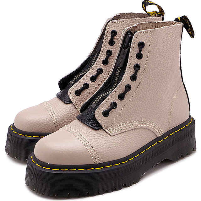 Dr.Martens SINCLAIR 8ホール レザー ブーツ 厚底 ジップ Dr.Martens SINCLAIR 8ホールブーツ厚底 ジップ UK4