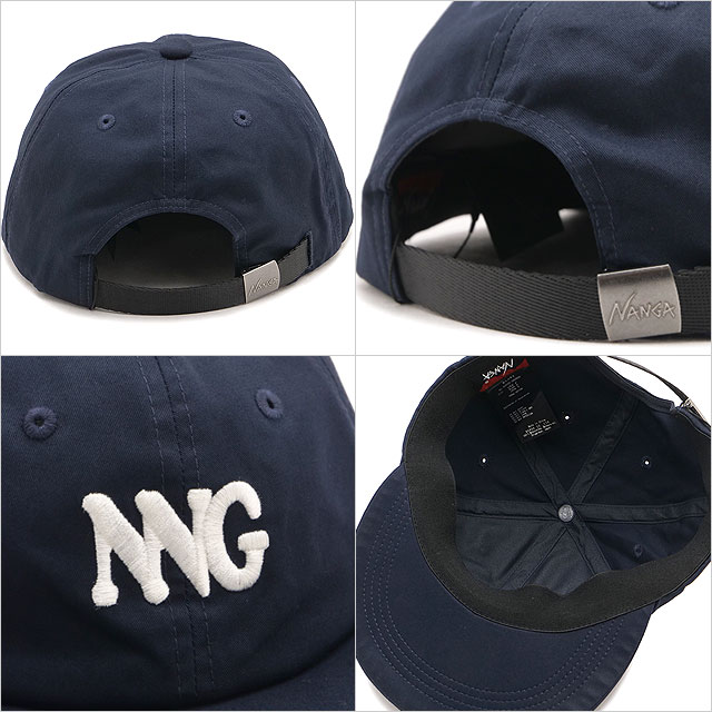 新品未使用　タグ付き　ナンバー3キャップです ナンガ NANGA コットンツイル NNGロゴキャップ [N2600-3A066A SS26