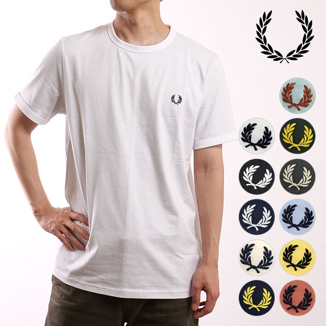 ̵ۥեåɥڥ꡼ FRED PERRY 󥬡T  [M3519-100 SS22] RINGER T-SHIRT ȥåץ Ⱦµڥ᡼