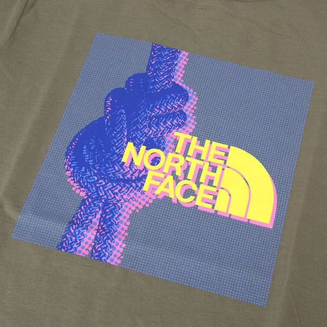 30%OFF/SALEۥΡե THE NORTH FACE 硼ȥ꡼֥ȥΥåȥƥ [NT32583-CR SS25] S/S ES Eight Knot Tee  TNF ȥɥ ȥåץ ȾµT ɽ Х󥰥졼 ڥ᡼ 谷Źts
