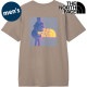 30%OFF/SALEۥΡե THE NORTH FACE 硼ȥ꡼֥ȥΥåȥƥ [NT32583-CR SS25] S/S ES Eight Knot Tee  TNF ȥɥ ȥåץ ȾµT ɽ Х󥰥졼 ڥ᡼ 谷Źts