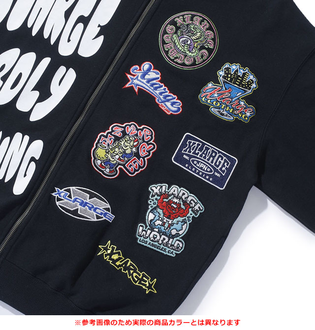 エクストララージ XLARGE フーデッドスウェット [101254012004 FW25