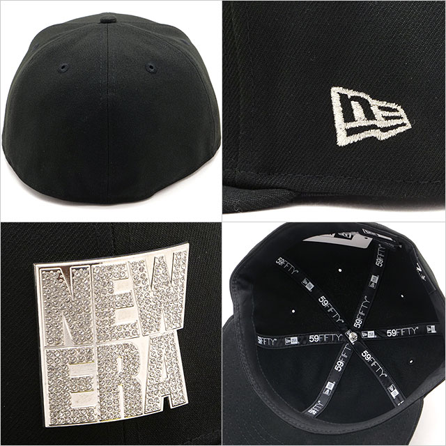 ニューエラ キャップ NEW ERA CAP 59FIFTY ラインストーンバッジ
