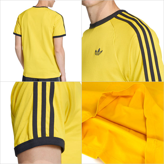 日本代表 adidas イエローシャツ＆パンツセットDREAM アディダス オリジナルス adidas Originals スリーストライプス ティー