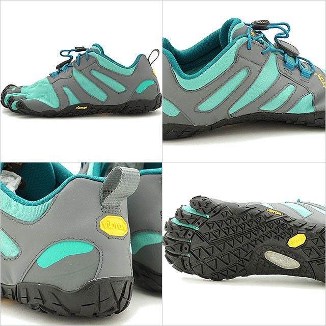 ̵ۥӥ֥ե֥ե󥬡 Vibram FiveFingers 5ܻإ塼 ȥ쥤˥ V-Trail 2.0 [19W7603 SS20] ǥ ٥եåȥˡ  Blue/Green ꡼