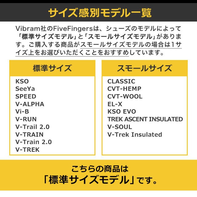 ビブラムファイブフィンガーズ Vibram FiveFingers 5本指シューズ