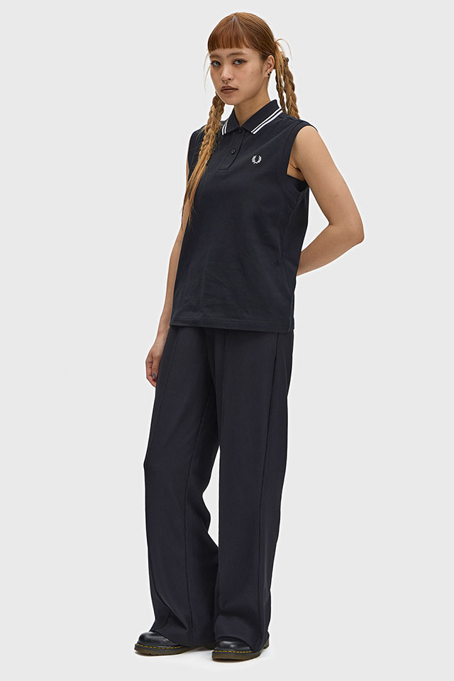 フレッドペリー FRED PERRY タンクトップ レディース スリーブレス