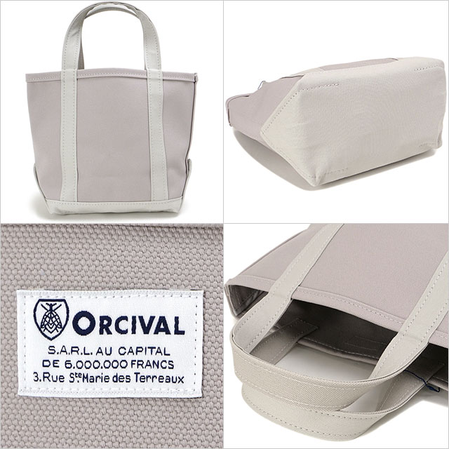オーシバル ORCIVAL トートバッグ スモール [OR-H0285-KWC] TOTE BAG
