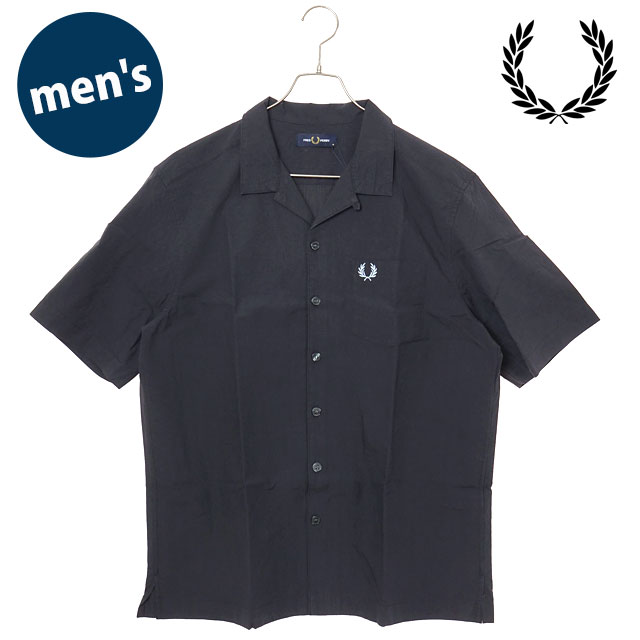 フレッドペリー FRED PERRY メンズ シアサッカー リベレカラーシャツ