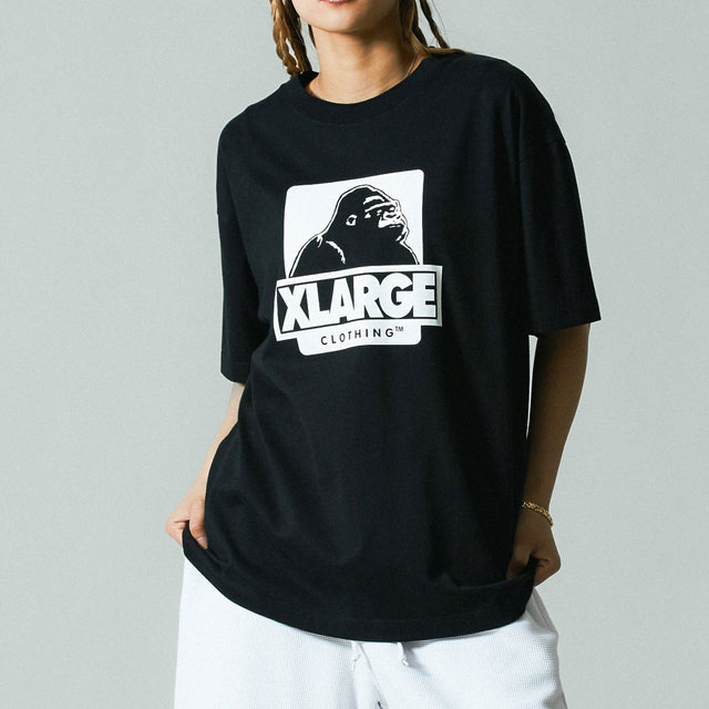 エクストララージ XLARGE メンズ OGボックス ショートスリーブTシャツ
