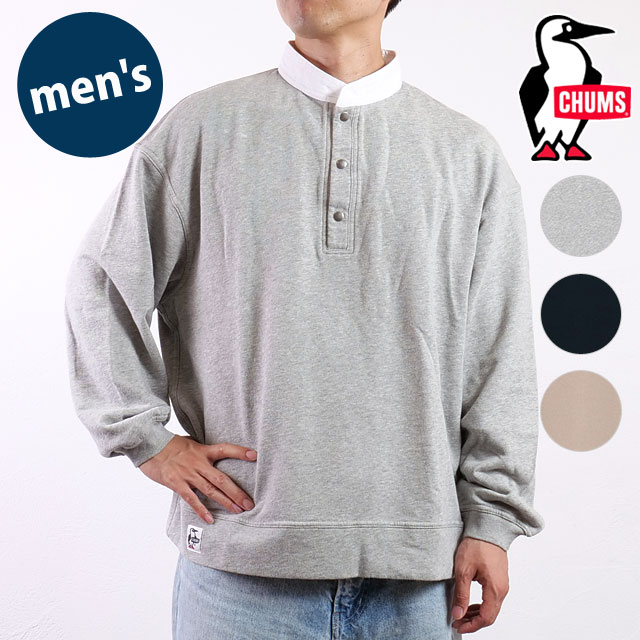 【30％OFF／SALE】チャムス CHUMS ハリケーントップ ループパイル [CH00-1486 SS25] M Hurricane Top LP メンズ トップス トレーナー 長袖スウェットシャツ 正規取扱店【ts】