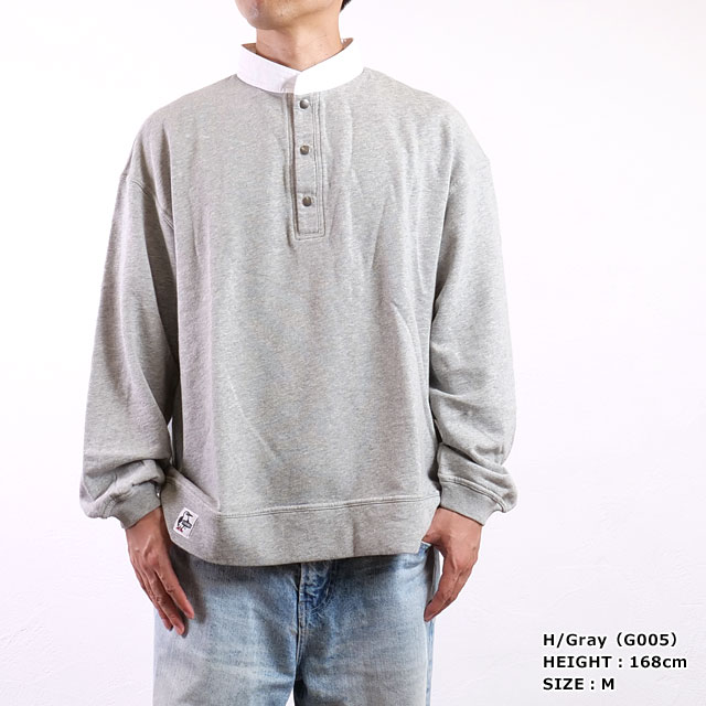 【30％OFF／SALE】チャムス CHUMS ハリケーントップ ループパイル [CH00-1486 SS25] M Hurricane Top LP メンズ トップス トレーナー 長袖スウェットシャツ 正規取扱店【ts】