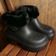 50OFFSALEۥå crocs ǥ ȥ 饤 ֡ [208718-001 FW23] STOMP LINED BOOT  󥿡֡ BLACKs