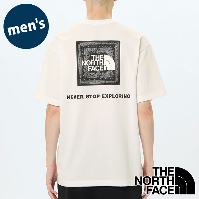 Ρե THE NORTH FACE 硼ȥ꡼֥Хʥƥ [NT32446-W2 SS25] S/S Bandana Square Logo Tee  TNF ȥɥ ȥåץ ȾµT ۥ磻2 ڥ᡼ 谷Ź