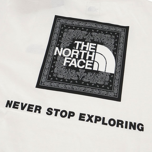 Ρե THE NORTH FACE 硼ȥ꡼֥Хʥƥ [NT32446-W2 SS25] S/S Bandana Square Logo Tee  TNF ȥɥ ȥåץ ȾµT ۥ磻2 ڥ᡼ 谷Ź