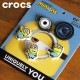 å crocs ӥåĥ㡼 ߥ˥ 5ѥå [10012725 SS24] JIBBITZ Minions 5Pack 󥺡ǥ 塼꡼ ޥ ڥ᡼