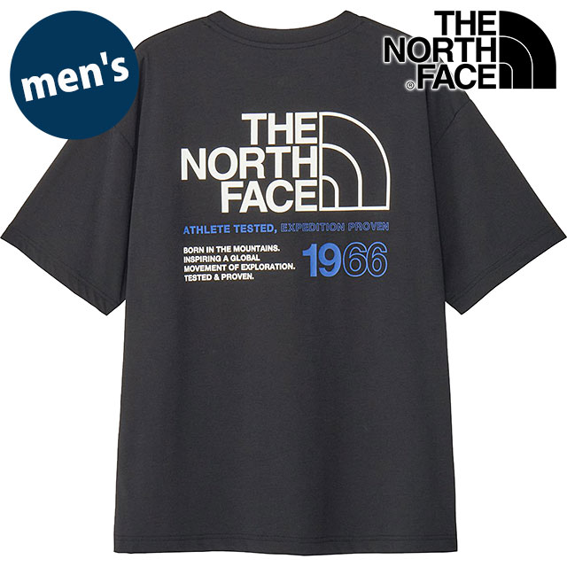 Ρե THE NORTH FACE 硼ȥ꡼֥66磻ɥƥ [NT32597-K SS25] S/S ES 66 Logo Wide Tee  TNF ȥɥ ȥåץ ȾµT ɽ ֥å ڥ᡼ 谷Ź