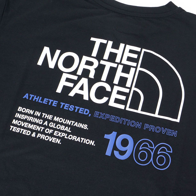 Ρե THE NORTH FACE 硼ȥ꡼֥66磻ɥƥ [NT32597-K SS25] S/S ES 66 Logo Wide Tee  TNF ȥɥ ȥåץ ȾµT ɽ ֥å ڥ᡼ 谷Ź