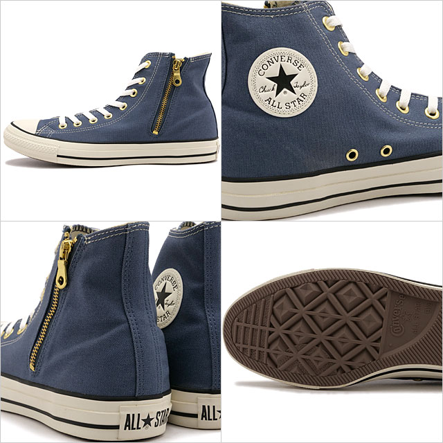 SALEۥС CONVERSE ˡ 륹 ɥå ϥå [31314130 SS25] ALL STAR GOLDZIP HI   塼 եåȥ SLATE BLUE 谷Źts