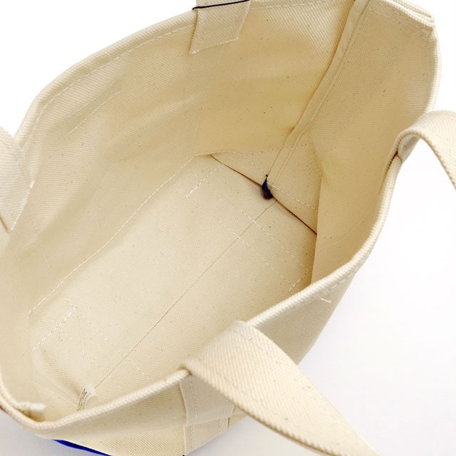 オーシバル ORCIVAL トートバッグ スモール [OR-H0285-KWC] TOTE BAG SMALL メンズ・レディース ユニセックス 鞄 日本製 キャンバストート 小サイズ 帆布 ホワイト系 ECRU/ULTRAMARINE 正規取扱店