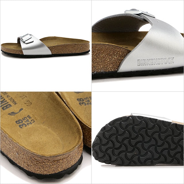 ̵ۥӥ륱󥷥ȥå BIRKENSTOCK ǥ  ޥɥå ӥ륳ե [40413 SS24] MADRID BS ɥ եȥ 򹯥 SILVER | BIRKO-FLOR