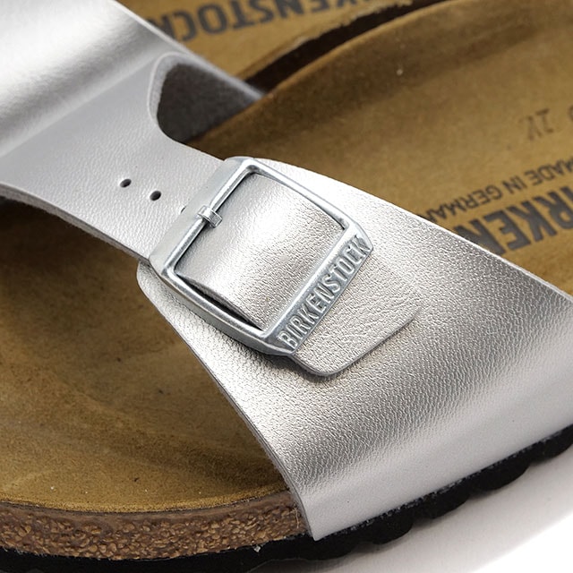 BIRKENSTOCKロゴ入ソールホワイトフラットサンダル 関税送料込 楽天市場】ビルケンシュトック アリゾナ BIRKENSTOCK サンダル