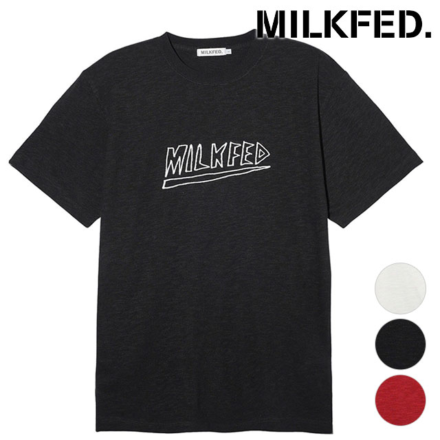 ̵ۥߥ륯ե MILKFED. ǥ إӡ᥿  硼ȥ꡼T [103242011002 SU24] HEAVY METAL SLAB S/S TEE ȥåץ Ⱦµ ڥ᡼