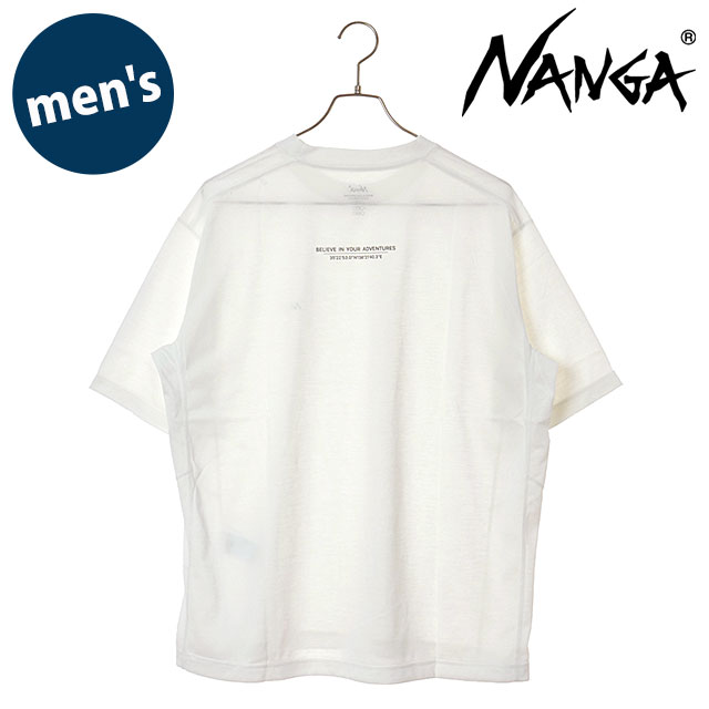 ナンガ NANGA メンズ ドライミックス ピボットスリーブTシャツ [N2610