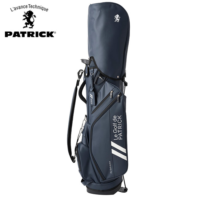 ̵ۥѥȥå  PATRICK GOLF ǥХå [222-612 SS23] CADDIE BAG 󥺡ǥ 9  NVY  ͥӡ