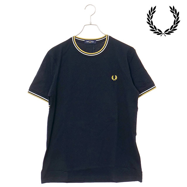 Tシャツ・カットソー FRED PERRY SS25 (FP M1588 53 Y24) 20%OFF/SALE】フレッドペリー FRED PERRY ツイン ティップド T