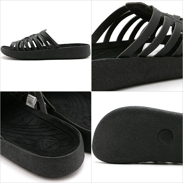 ・MALIBU SANDALS｜Cove Slide/ マリブ サンダルズ/コーブ スライド/ブラックｘブラック # マリブサンダルズ MALIBU SANDALS コーヴスライド [MS240001 SS25