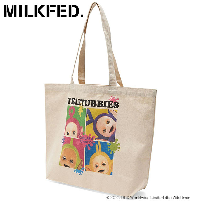 コラボ ミルクフェド MILKFED. テレタビーズ トートバッグ