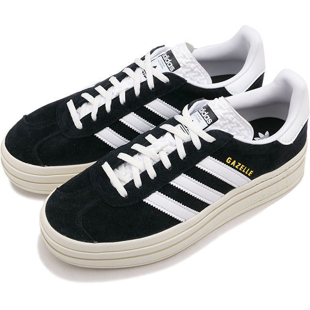 ̵ۥǥ ꥸʥ륹 adidas Originals ǥ ˡ  ܡ  [MBU94/HQ6912 SS24] GAZELLE BOLD W  쥷塼 åĥ졼 ֥å/եåȥۥ磻/ۥ磻