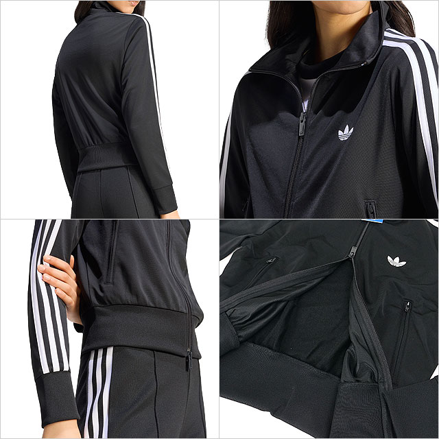 アディダス オリジナルス adidas Originals レディース ファイヤーバード クラシック トラックトップ [TB324/KV9552 FW26] FIREBIRD CLASSIC TRACK TOP ウィメンズ トラックジャケット ストリート カジュアル スポーツミックス 黒 ブラック/ホワイト
