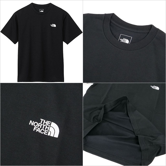 Ρե THE NORTH FACE 硼ȥ꡼֥Хʥƥ [NT32446-K2 SS25] S/S Bandana Square Logo Tee  TNF ȥɥ ȥåץ ȾµT ֥å2 ڥ᡼ 谷Ź