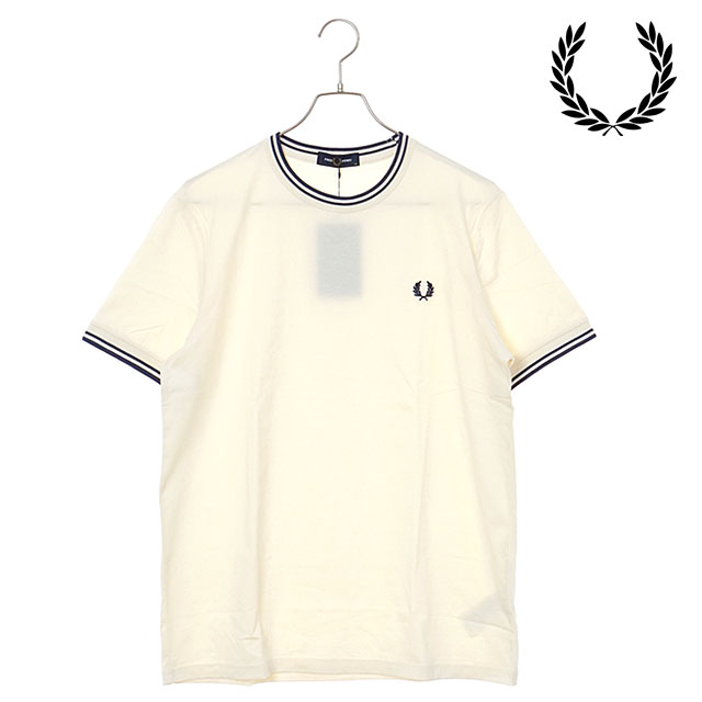 Tシャツ・カットソー FRED PERRY SS25 (FP M1588 53 Y24) 20%OFF/SALE】フレッドペリー FRED PERRY ツイン ティップド T