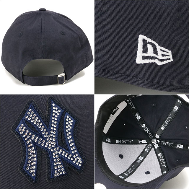 ニューエラ NEW ERA キャップ 9FORTY ラインストーン ニューヨーク