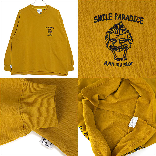 ̵ۡSALEۥޥ GYM MASTER  10.3oz SMILE PARADICE åȥӥåTee [G221756 FW23Q4] ȥåץ Ĺµ ȥ졼ʡs