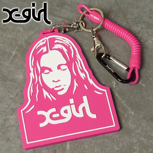 エックスガール X-girl フェイスパスケース [105253054019 FW25