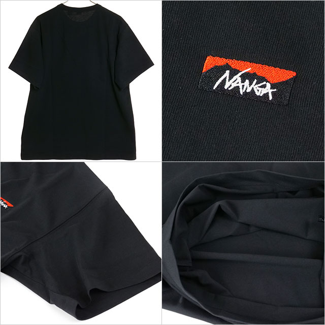 ナンガ NANGA メンズ エコハイブリッド ボックスロゴ エンブロイ