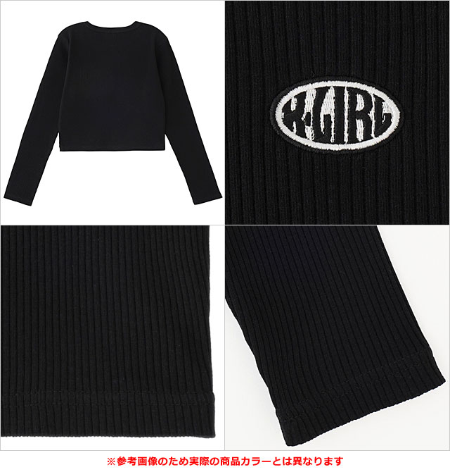 ブランドガール様 SALE】エックスガール X-girl グラディエントロゴ ジャガード