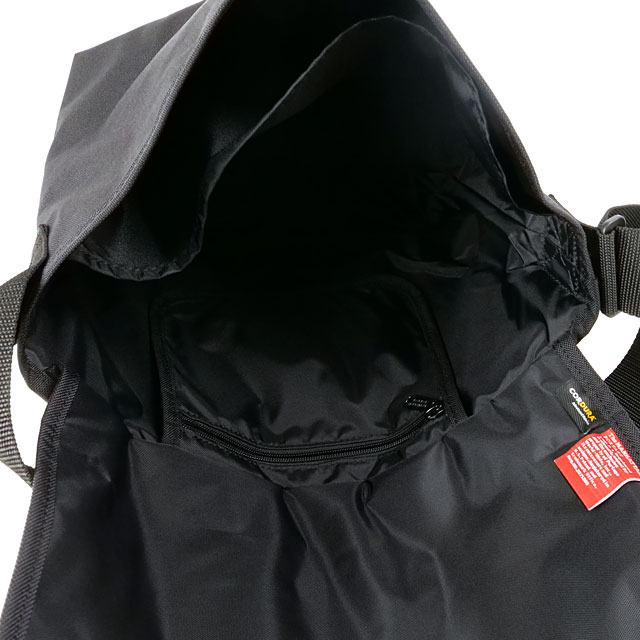 ޥϥåݡơ Manhattan Portage ޥͥåȥʥå å󥸥㡼Хå [MP1606JRBPDMGNT FW24] NY Messenger Bag JR Back Pocket W/ Divider Magnet 󥺡ǥ  Хå ޥͥåȳ Black